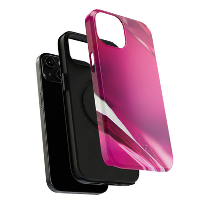 Impact-Resistant Phone Case – Magenta Motion