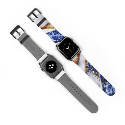 Watch Band – Sapphire Veins