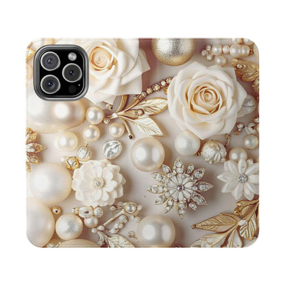 Flip Case – Ivory Opulence