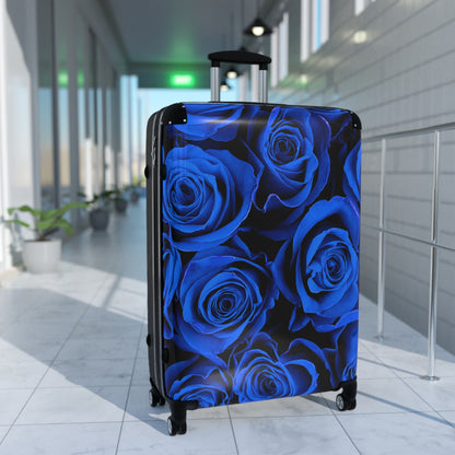 Hardshell Suitcase – Midnight Bloom