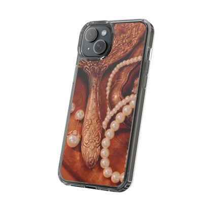 Clear Phone Case – Bronze Vanity