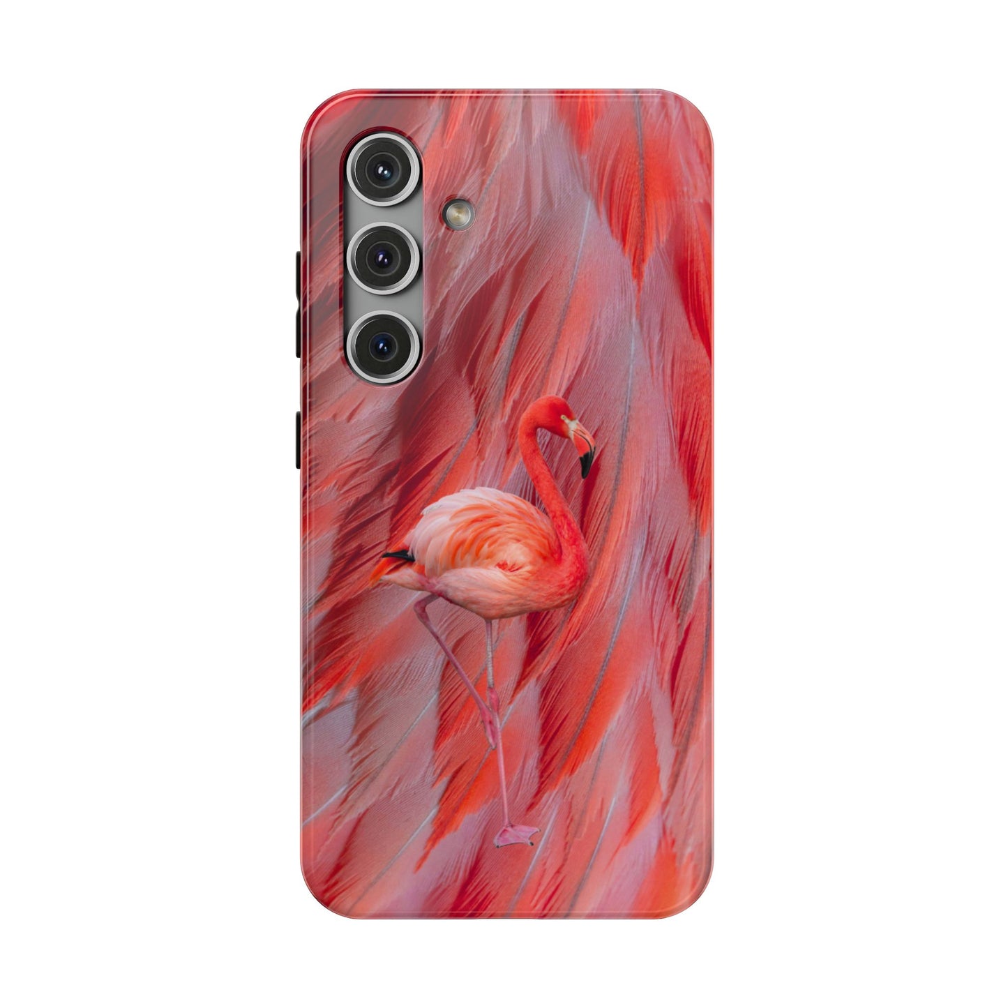 Impact-Resistant Phone Case – Scarlet Plume