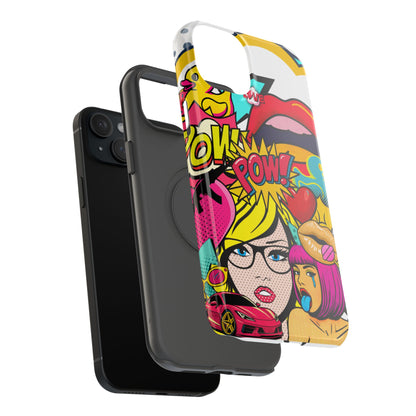 Impact-Resistant Phone Case – Pop Off – Compatible with iPhone 11–17 & Samsung Galaxy S22–S26 Series