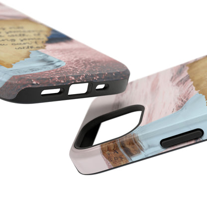 Impact-Resistant Phone Case – Written in the Tide – Compatible with iPhone 11–17 & Samsung Galaxy S22–S26 Series