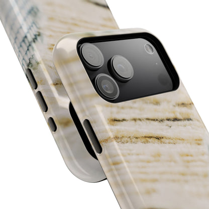Impact-Resistant Phone Case – Woven Warmth