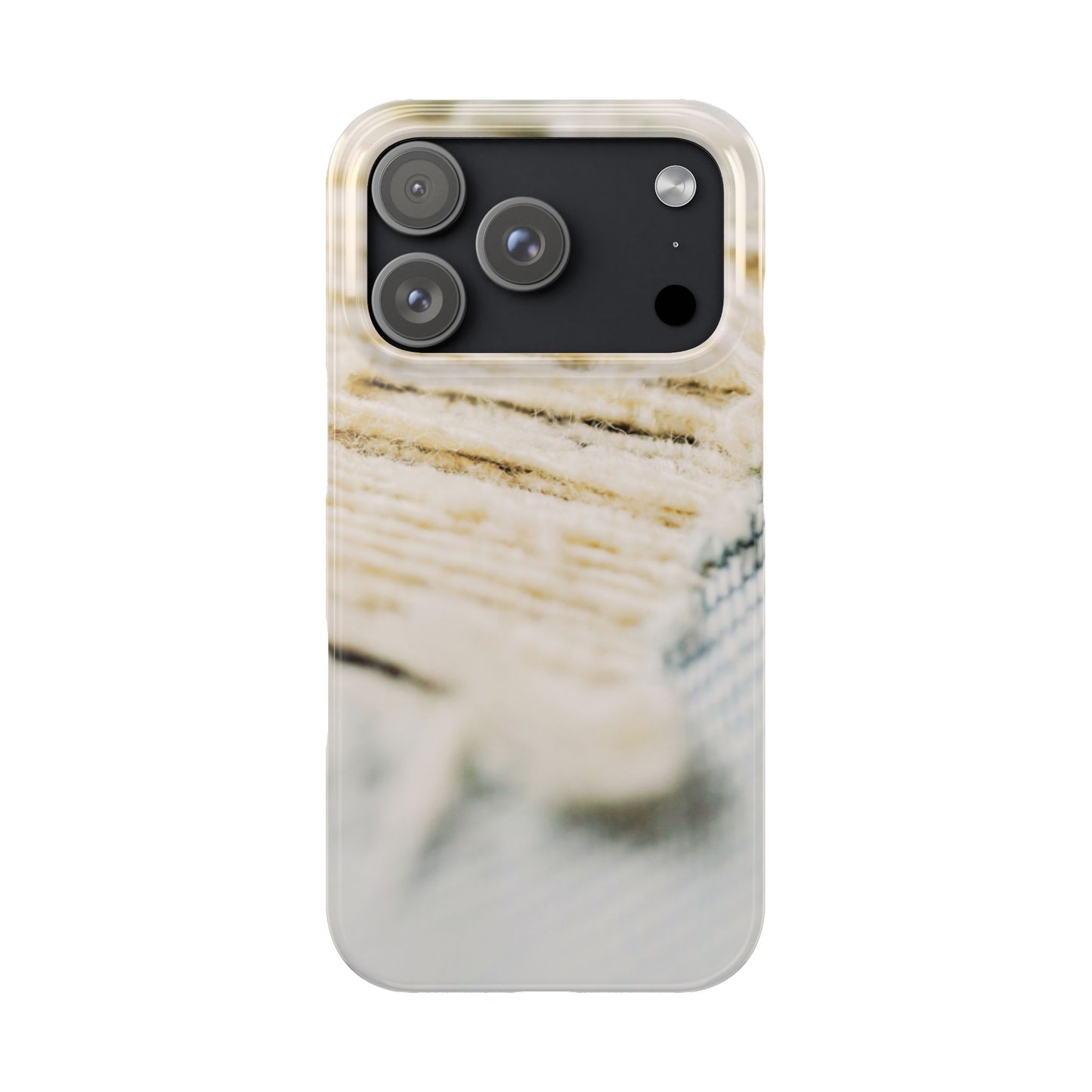 Slim Phone Case – Woven Warmth