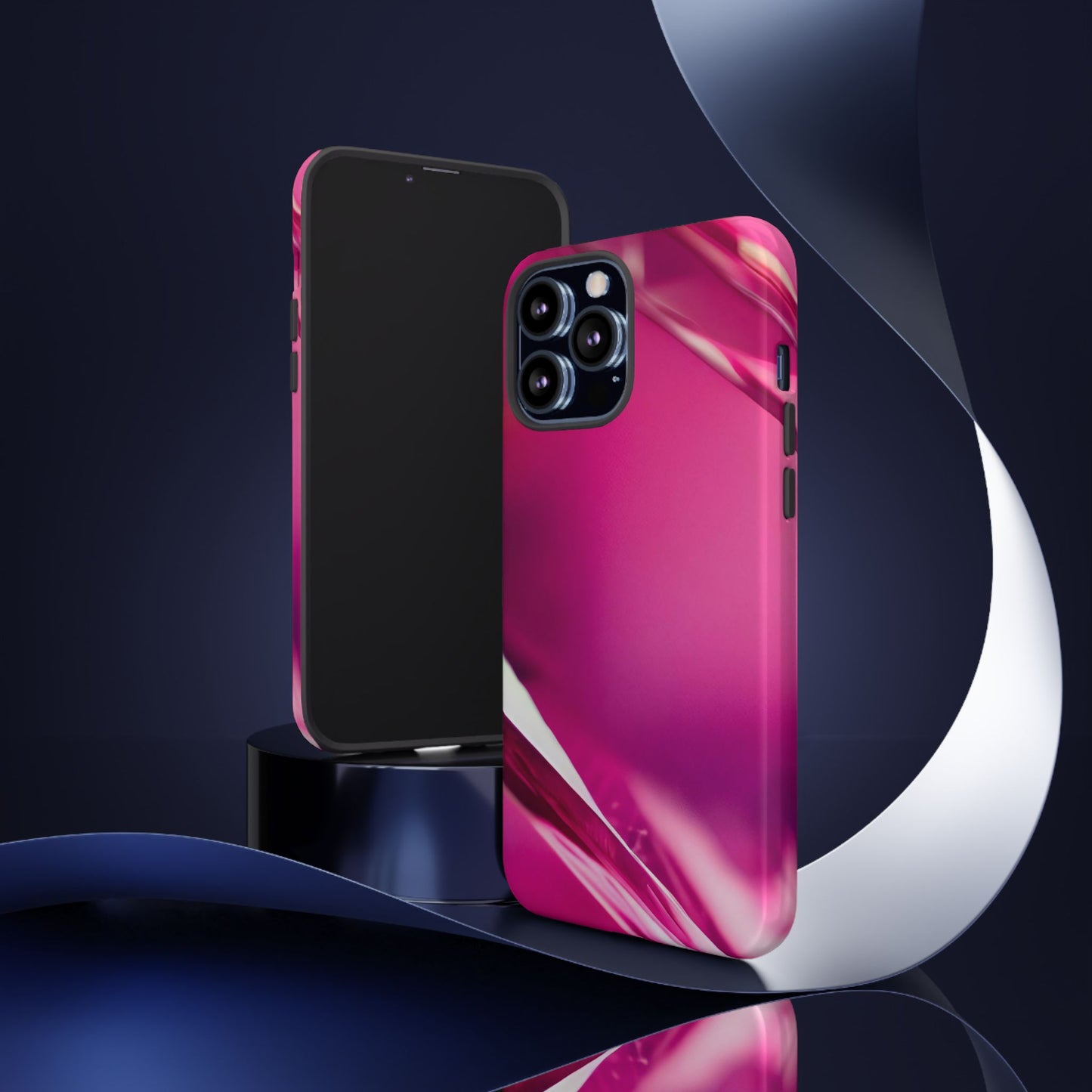 Protective Phone Case – Magenta Motion