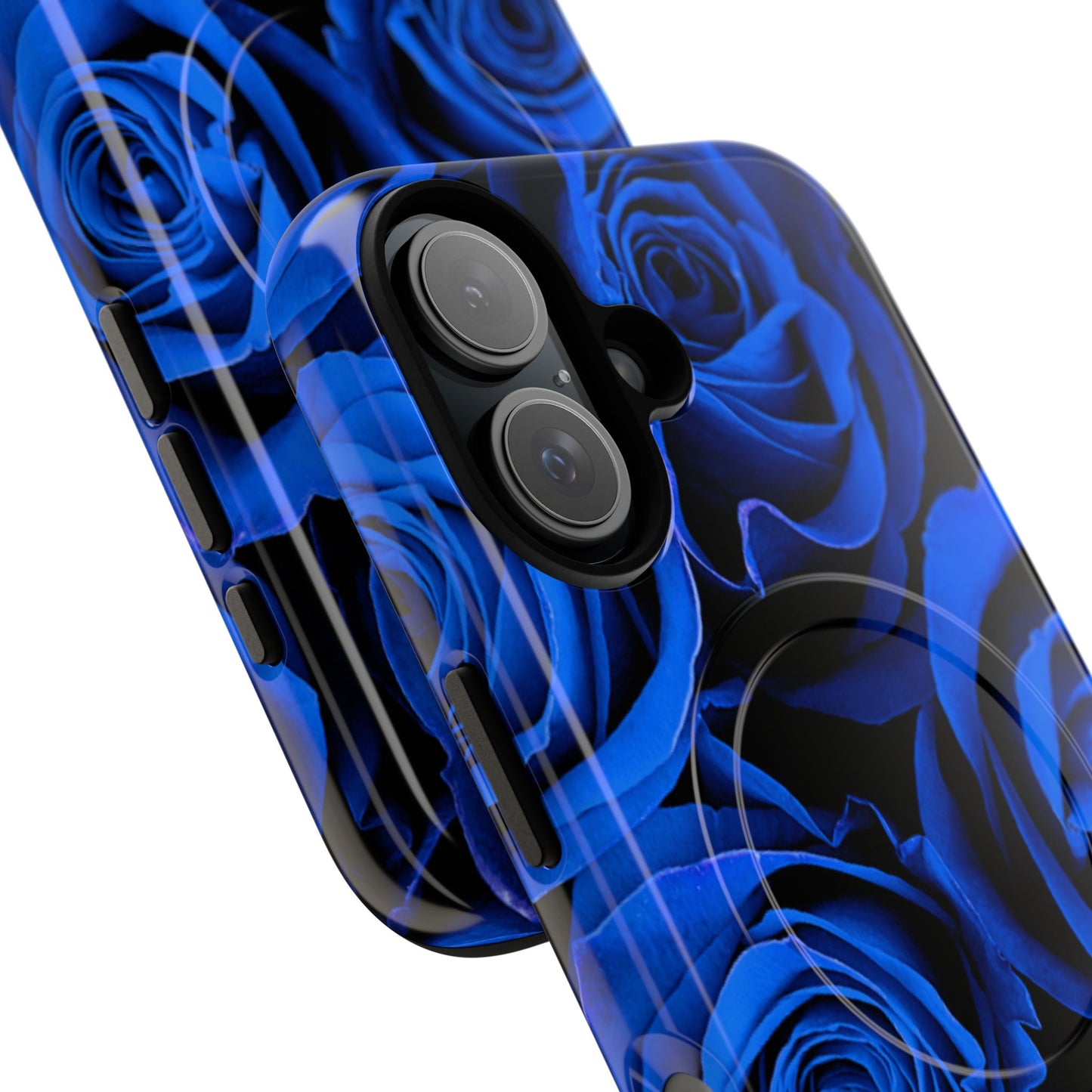 Protective Magnetic Phone Case – Midnight Bloom