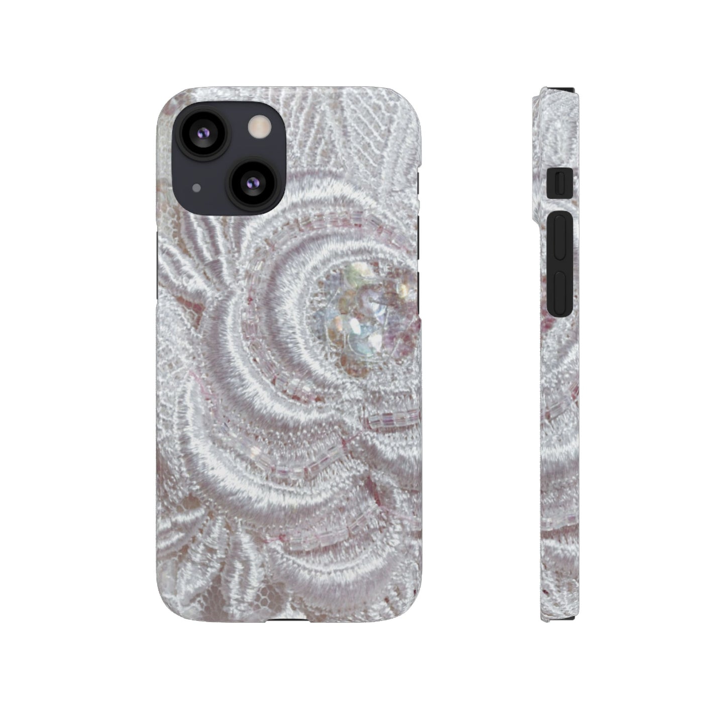 Snap Phone Case – Lace Veil