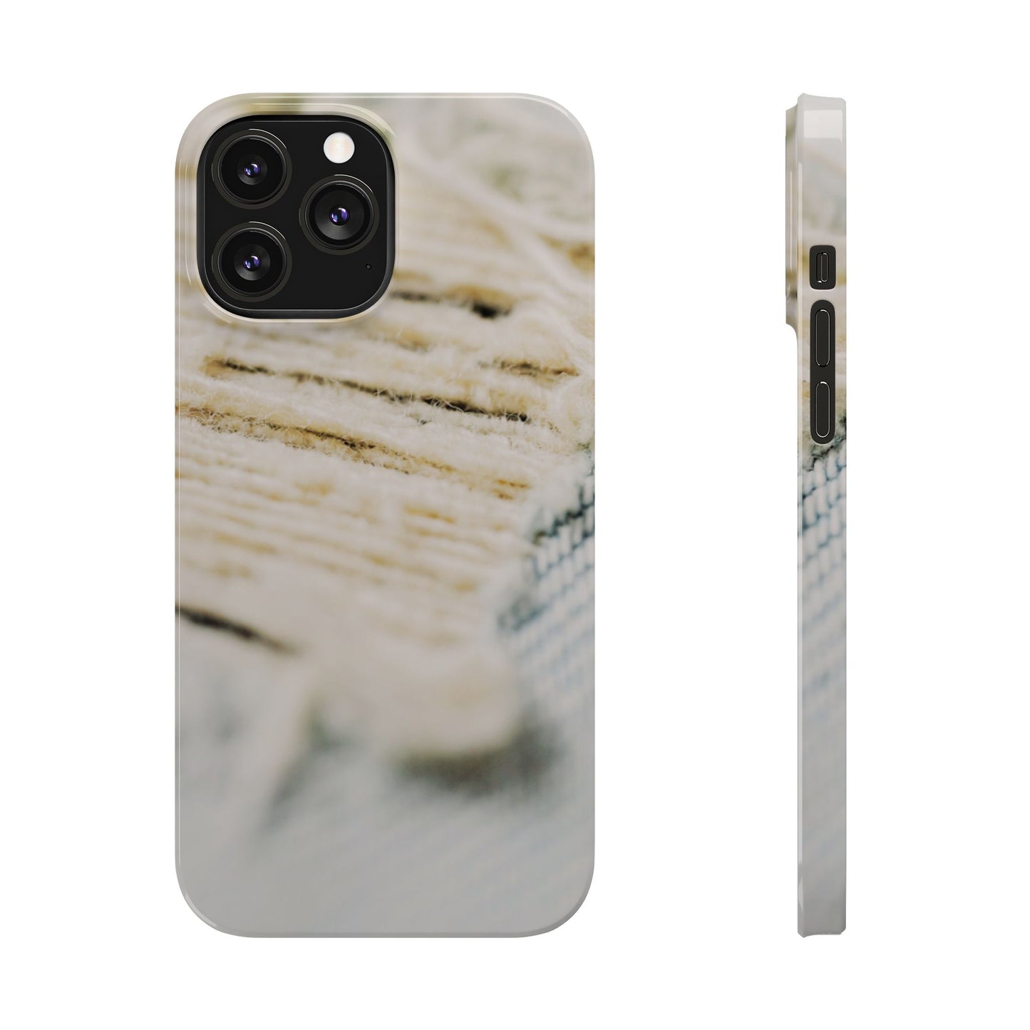 Slim Phone Case – Woven Warmth