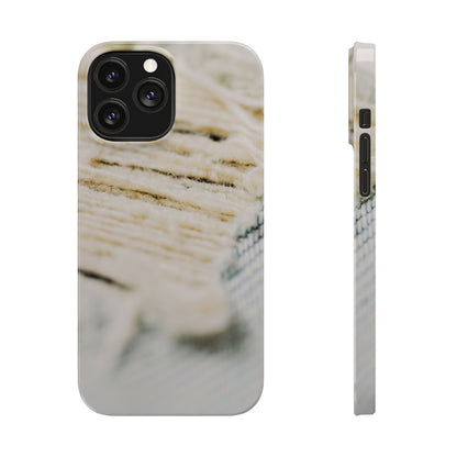 Slim Phone Case – Woven Warmth