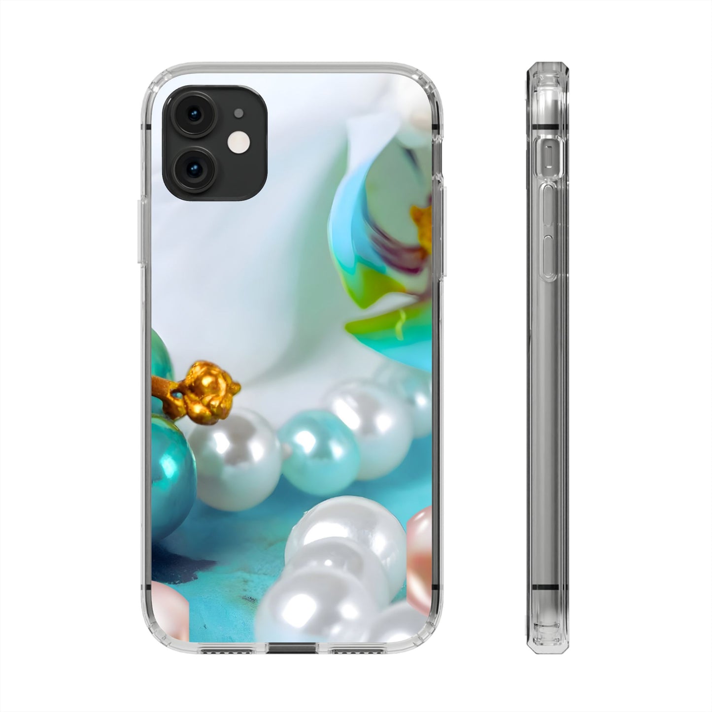 Clear Phone Case – Mermaid's Pearl