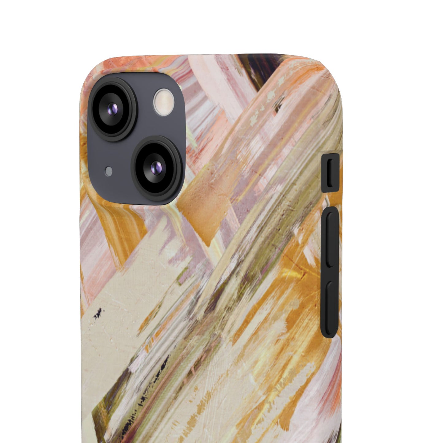 Snap Phone Case – Brush & Bronze