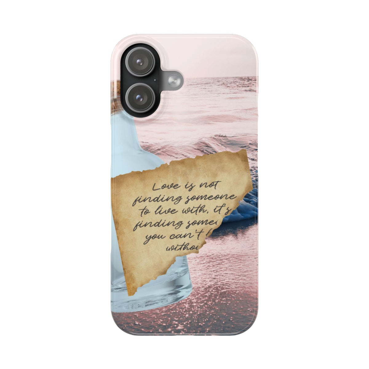 Slim Phone Case – Written in the Tide