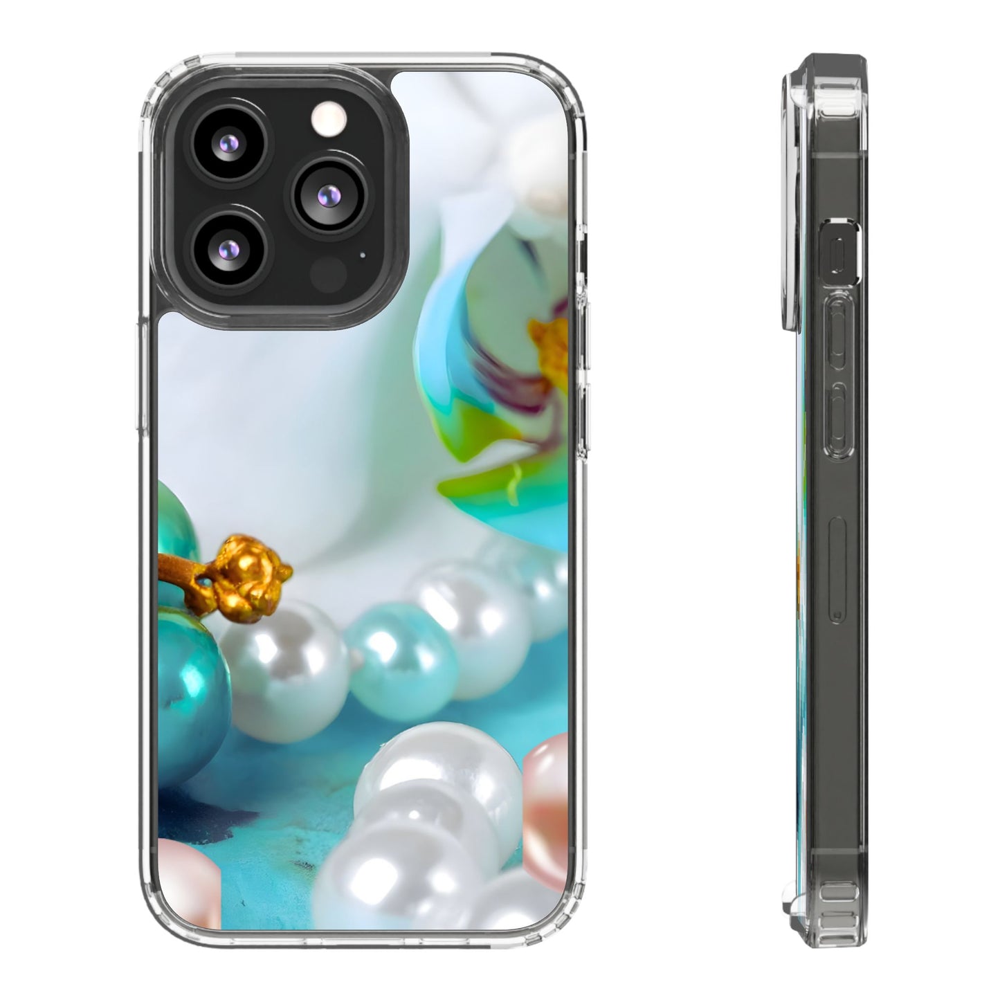 Clear Phone Case – Mermaid's Pearl