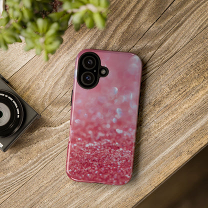 Protective Phone Case – Rosé Sparkle