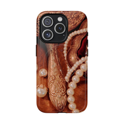 Protective Magnetic Phone Case – Bronze Vanity