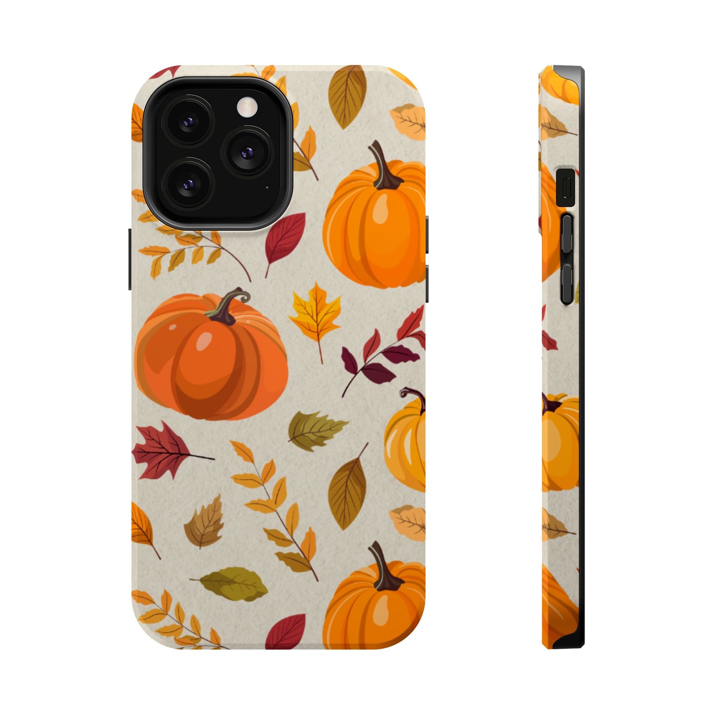 Wireless-Charging Compatible Case – Falling for Pumpkin