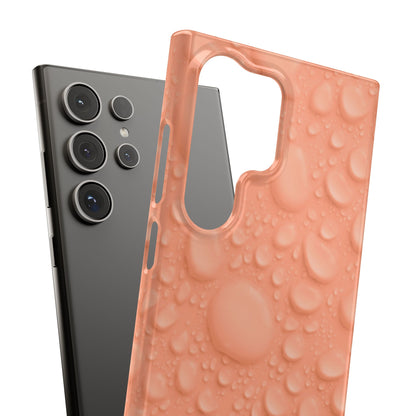 Snap Phone Case – Apricot Rain