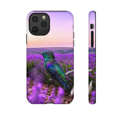 Protective Phone Case – Hummingbird Reverie