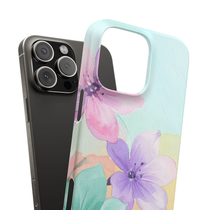 Snap Phone Case – Water Petal