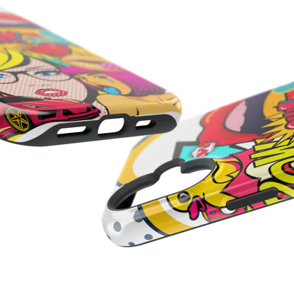 Impact-Resistant Phone Case – Pop Off – Compatible with iPhone 11–17 & Samsung Galaxy S22–S26 Series