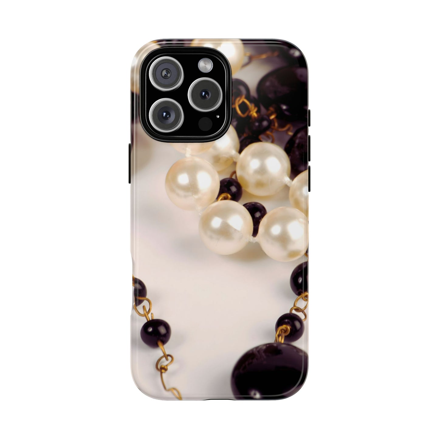 Protective Phone Case – Noir Pearl