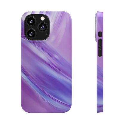 Slim Phone Case – Lavender Wave