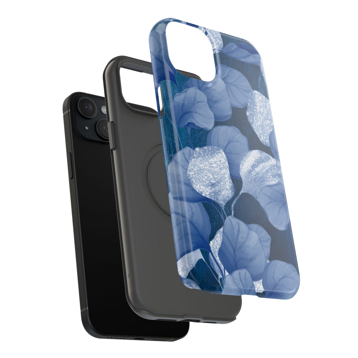 Impact-Resistant Phone Case – October Blues – Compatible with iPhone 11–17 & Samsung Galaxy S22–S26 Series