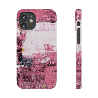 Slim Phone Case – Faded Cranberry – Compatible with iPhone 11–17 Series
