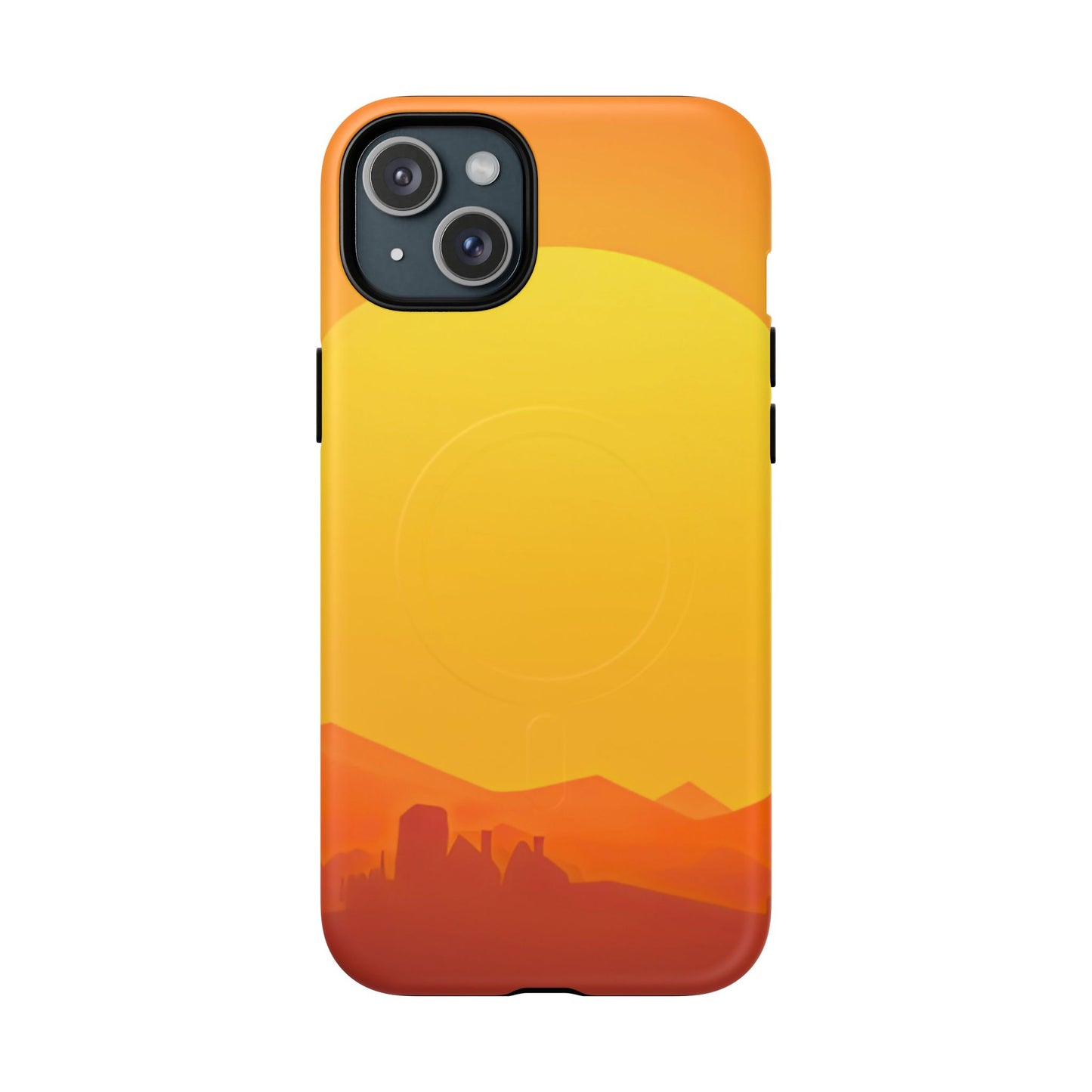 Protective Magnetic Phone Case — Desert Sunrise