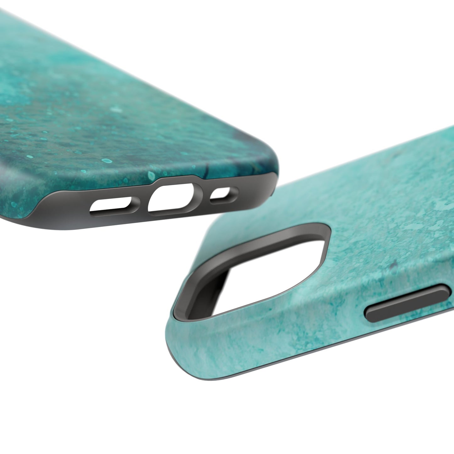 Wireless-Charging Compatible Case – Sea Glass