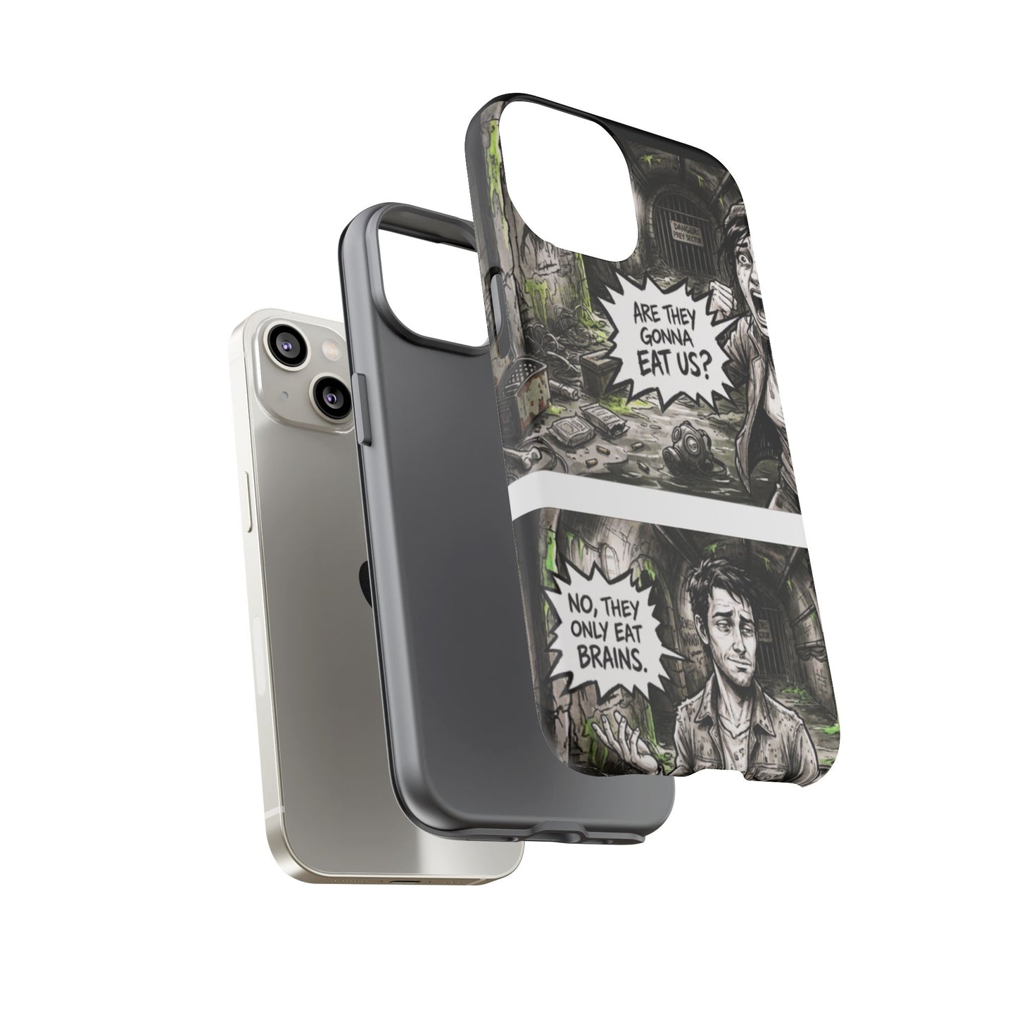 Protective Phone Case – Brains Only