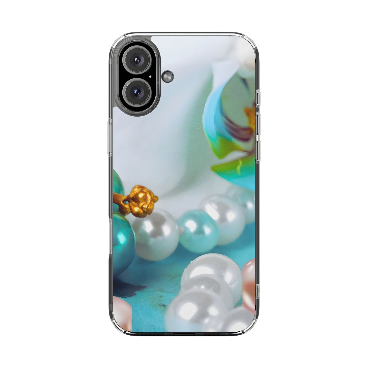Clear Phone Case – Mermaid's Pearl