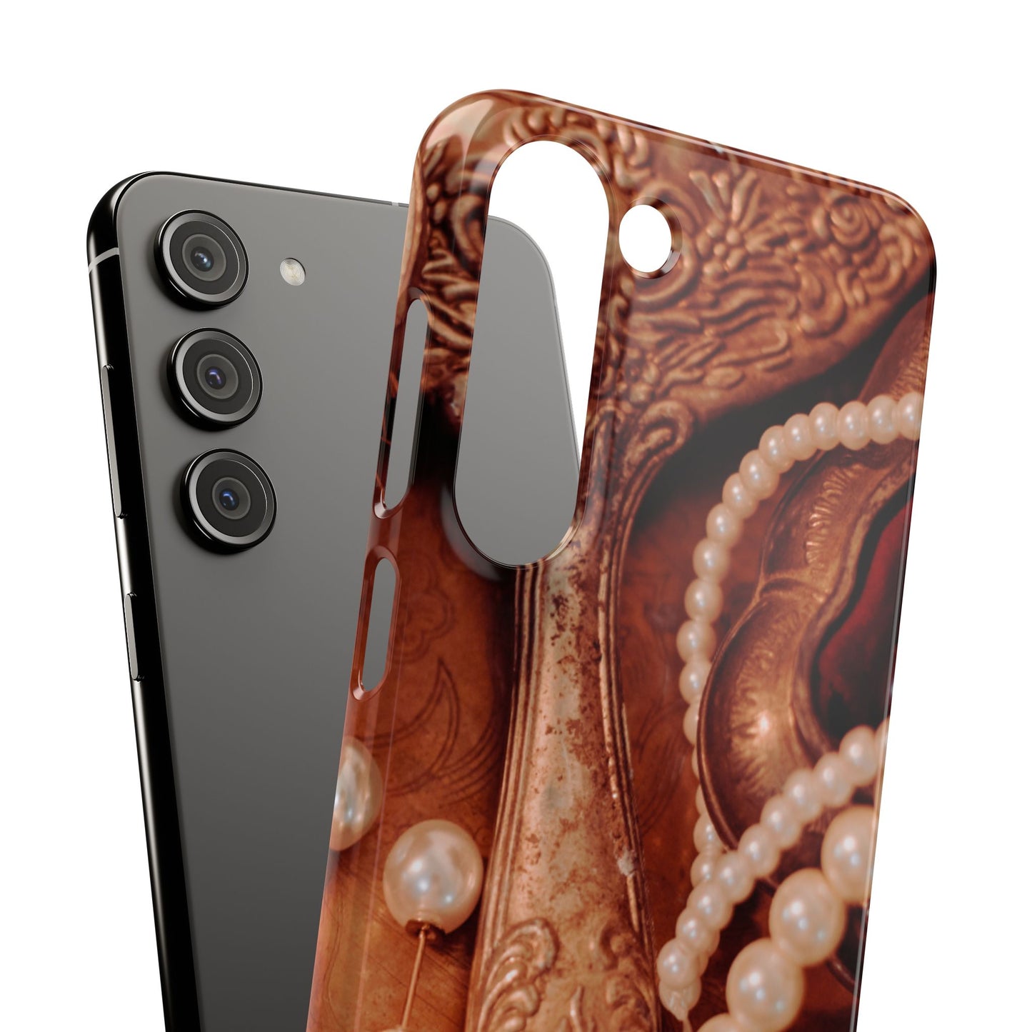 Snap Phone Case – Bronze Vanity
