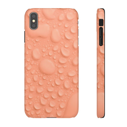 Snap Phone Case – Apricot Rain