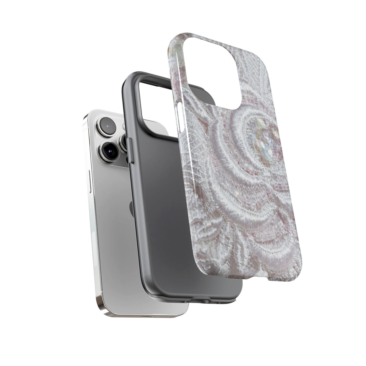 Protective Phone Case – Lace Veil