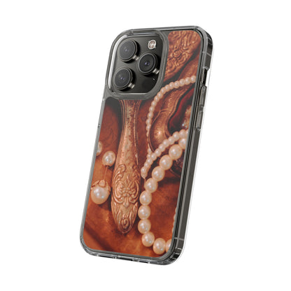Clear Phone Case – Bronze Vanity