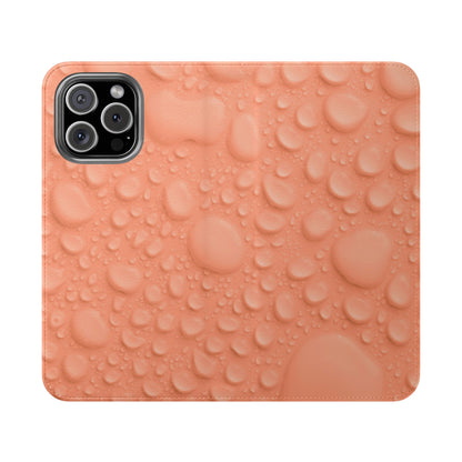 Flip Case - Apricot Rain