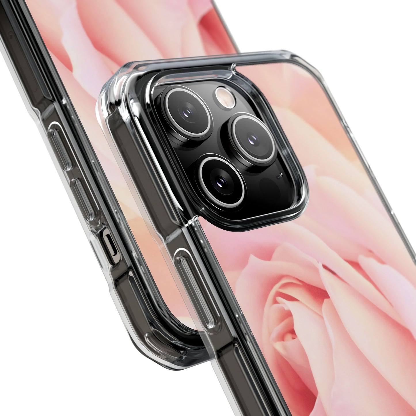 Clear Magnetic Phone Case – A Mother’s Rose Embrace