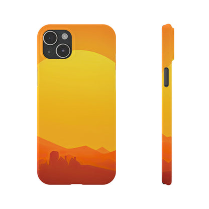 Slim Phone Case – Desert Sunrise