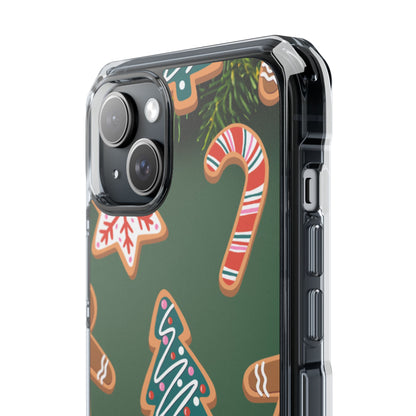 Clear Magnetic Phone Case – Cookie Season – Compatible with iPhone 14–17 Series