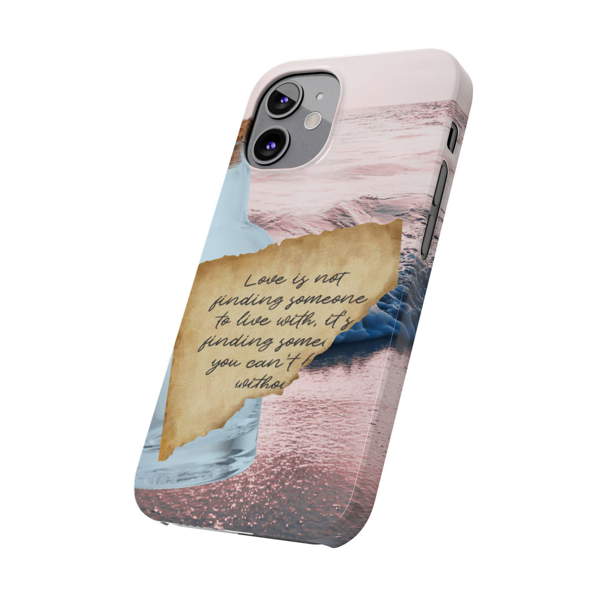 Slim Phone Case – Written in the Tide