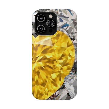 Impact-Resistant Phone Case – Heart of Gold