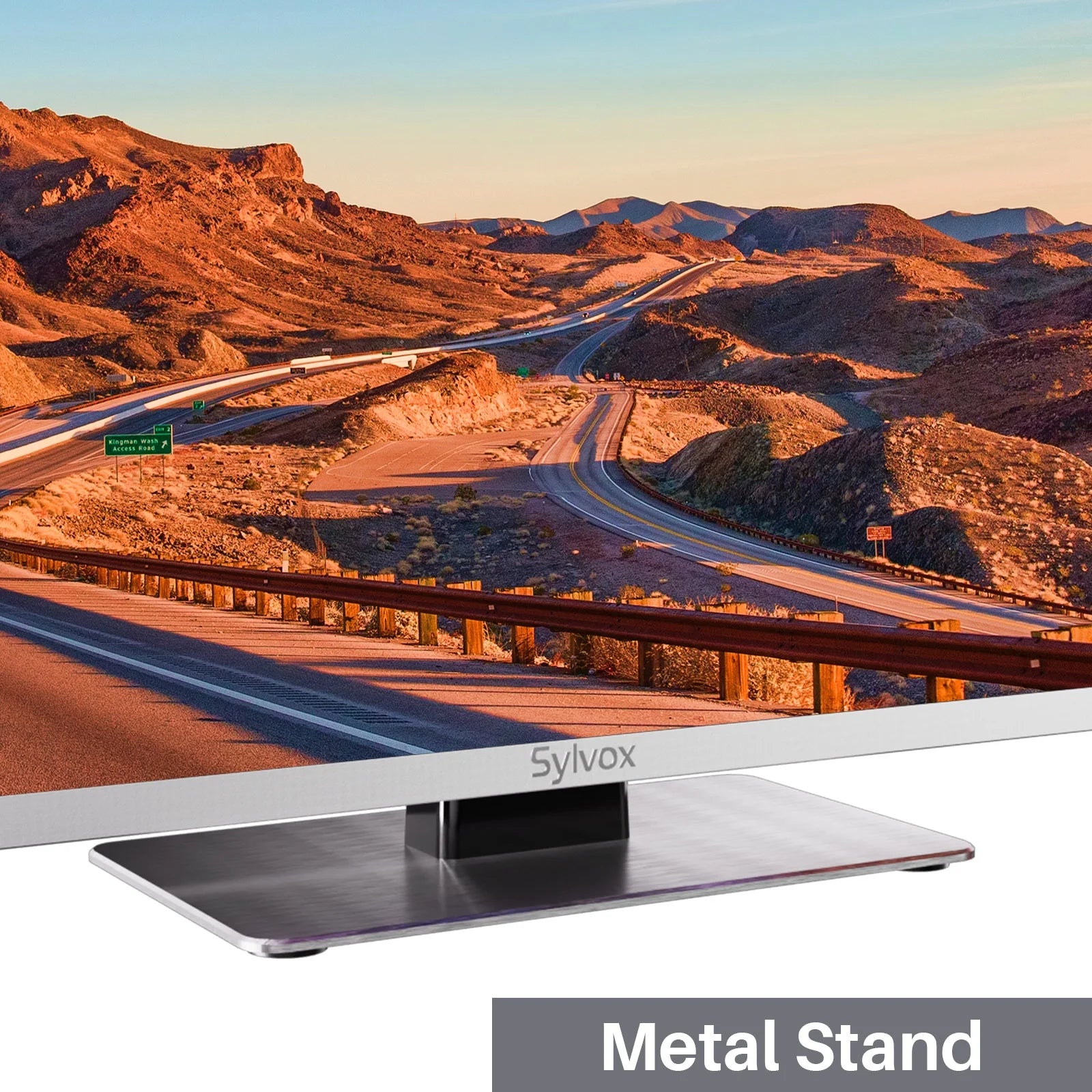 Smart RV TV, 24 Inch Android TV with Built-In DVD Player, 12 Volt TV for RV Camper, 1080P FHD, APP Store, Wifi Bluetooth, 2 HDMI & 2 USB, AC/DC Powered (Limo Series)