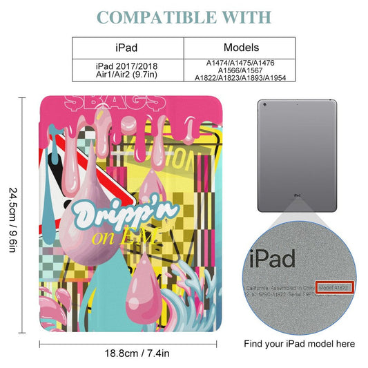 Tablet Case with Pencil Holder – Certified Drip