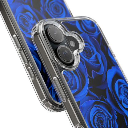Clear Phone Case – Midnight Bloom