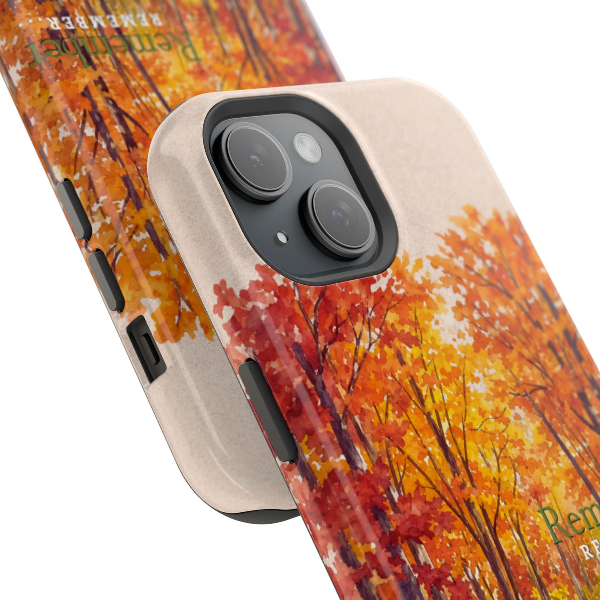 Impact-Resistant Phone Case – Autumn Remembered – Compatible with iPhone 11–17 & Samsung Galaxy S22–S26 Series