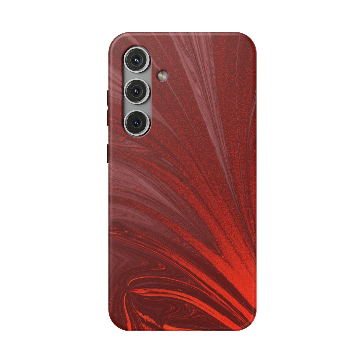 Impact-Resistant Phone Case — Crimson Current