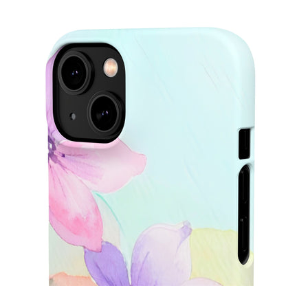 Snap Phone Case – Water Petal